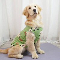 Golden Retriever Labrador Corgi Medium Large Dog Summer Thin Sun Protection Anti-Drop Woolen Vest 40Ci