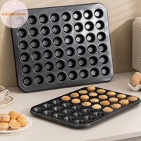 Goldensilver 48 Lỗ Mini Bánh Muffin Tròn Cupc
