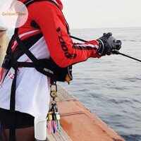 Goldensilver Mực Jig Mồi Bảo Vệ Kích Thước M 6 Chiếc Webfoot Bạch Tuộc Móc Câu Cá Ô Mồi Mũ Có Khóa Có Thể Thu Vào Carabiner VN