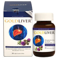 Goldliver, hỗ trợ cải thiện chứng viêm gan virus, men gan cao