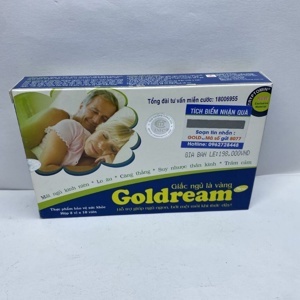 Thực phẩm chức năng hỗ trợ điều trị bệnh mất ngủ Goldream