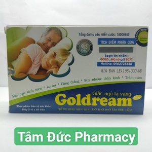 Thực phẩm chức năng hỗ trợ điều trị bệnh mất ngủ Goldream