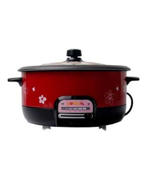 Nồi lẩu điện Goldsun MCGAL30 - Màu R/ W, 3.0 lít, 1300W