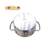 [GOLDSUN VIỆT NAM] 🥘🥘🥘 BỘ 3 NỒI INOX ❤️ 16cm, 20cm, 24cm GOLDSUN GH21-3306SG ❤️