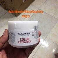 #goldwell_đức Dầu hấp giữ màu tóc nhuộm Goldwell Dualsenses Color Extra Rich Repair 60Sec Treatment Đức 200ml