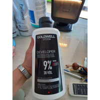 Goldwell🇩🇪Dung môi pha màu nhuộm Oxy Goldwell Topchic (3%, 6%, 9%, 12% ) 1000ml