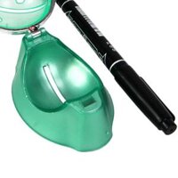 Golf Ball Liner Marker Putting Drawing Alignment Tool with Pen Pink - GreenBlack