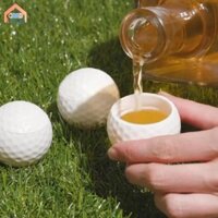 Golf Hình Quả Bóng Bàn Kính Trung Tâm Mới Lạ Golfer Barware Phụ Kiện Uống Cho Lễ Hội Đám Cưới Tại Nhà Đảng Người Lớn