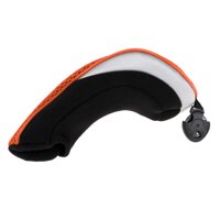 Golf Hybrid UT Club Rescue Head Cover Headcover with Number Tag - Orange