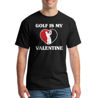 Golf Is My Valentine Áo thun nam Golfer Bố Quà tặng