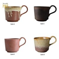 Gốm Cà Phê Cốc Gốm Sứ Cốc Retro 360ml Trà Latte Cốc Cappucino Cà Phê