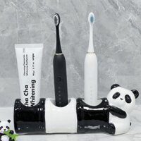 Gốm Panda Bàn Chải Đánh Răng Điện Giá Kem Đánh Răng Nhà Vệ Sinh Chân Đế Bàn Chải Đánh Răng Giá Để Đồ