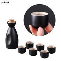 Gốm Sake Nồi Bộ Cốc Quà Tặng Truyền Thống Cho Tủ Bếp Tiệc Trà Ngăn Kéo Tủ