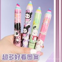 Gôm tẩy bút chì cầu vồng hoạt hình dễ thương, cực lớn cho học sinh tiểu học, giải thưởng trẻ em mẫu giáo, bảy gôm tẩy màu sắc