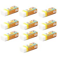 Gôm tẩy bút chì Thiên Long TP-E05 - Combo 10