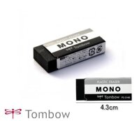Gôm tẩy chì thân đen Tombow Mono PE-01AB Plastic Eraser