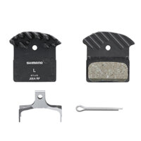 Gôm Thắng Đĩa Xe Đạp SHIMANO J05A-RF Resin Pad W/ Fin (J05A-RF) – 1 Cặp, Pad Spring, W/Split Pin, Combo Disc Brake Pad