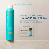 Gôm Xịt Giữ Nếp Linh Hoạt Moroccanoil Luminous Hair Spray Strong | Giữ Nếp Mạnh
