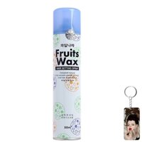 Gôm xịt tạo kiểu tóc mềm, giữ nếp lâu Welcos Fruit Wax Hair Spray Hair Setting Spray 300ml