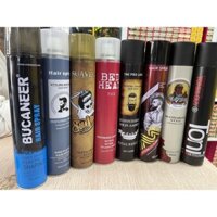 Gôm Xịt Tóc Giữ Nếp Tạo Kiểu Cho Nam Nữ Chai 420ml Hương Thơm Nước Hoa, Không Cứng, Không Bết