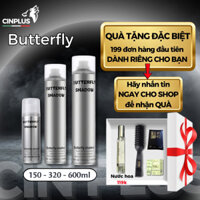 Gôm xịt tóc nam, nữ Butterfly Shadow keo gôm mềm xịt giữ nếp tóc - C1