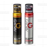 Gôm xịt tóc tạo kiểu Gatsby 250ML giúp định hình và giữ nếp tóc làm tóc bóng mượt mà không bết dính