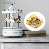 Gonaments Windup Phong Trào Âm Nhạc 18 Note Giai Điệu Vui Vẻ Hợp Kim Dễ Dàng Gắn Hộp Cho DIY Sửa Chữa Thay Thế