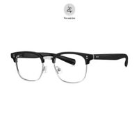 Gọng kính Bolon BJ6186 dáng vuông browline acetate & titanium chính hãng fullbox