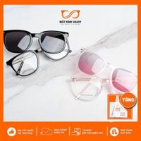 Gọng Kính Cận 2 trong 1 Nhựa Shady Unisex G2328