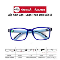 Gọng kính cận cho bé  SIÊU DẺO CHỐNG GÃY thay cận viễn loạn