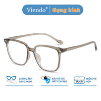 Gọng kính cận có độ lớn nữ nam VIENDO mắt mèo loại mắt kính chống ánh sáng xanh tia uv đổi màu khi ra nắng -0.5/-1.0/-1.5/-2.0/-2.5/-3.0/-3.5/-4.0/-4.5/-5.0/-5.5/-6.0