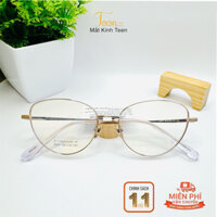 Gọng kính cận dáng mắt mèo ORZ001 chất liệu Titanium IP cao cấp mang đến vẻ đẹp thời trang, trẻ trung và cực kì cá tính.