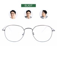 Gọng kính cận ELIOT Eyewear EL9959 tròng chống ánh sáng xanh có thể thay cận chất liệu kim loại kiểu dáng thời trang