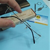 Gọng kính cận không viền Rayban V21