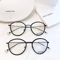Gọng Kính Cận Kim Loại Đính Hạt