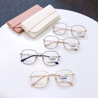 Gọng Kính Cận Kim Loại Mắt Vuông