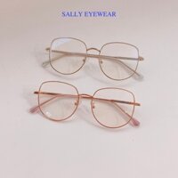 Gọng kính cận kim loại, tròng kính chống ánh sáng xanh, đổi màu, đa màu sắc, hợp thời trang