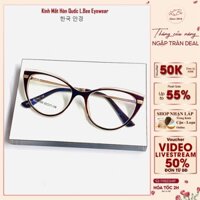 Gọng kính cận mắt mèo nữ thời trang cao cấp chống ánh sáng xanh L.BEE EYEWEAR MSP 870L25