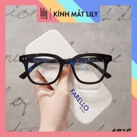 Gọng kính cận mắt vuông chữ V thời trang nam nữ LILY EYEWEAR 6810