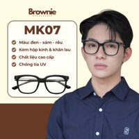 Gọng kính cận nam mắt vuông gọng chất liệu nhựa cao cấp kiểu dáng thời trang chống tia UV MK07