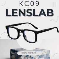 Gọng kính cận nam mắt vuông chất liệu nhựa dày dặn phụ kiện thời trang KC09 Lenslab.eyewear