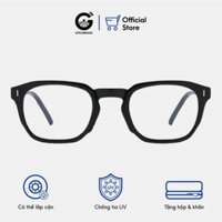 Gọng kính cận nam nữ Eric gọng nhựa dáng chữ nhật mắt kính chống tia UV