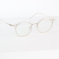 Gọng kính cận nam nữ, gọng kính clubmaster, mắt kính tròn Z22001