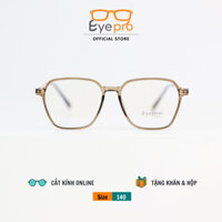 Gọng kính cận nam nữ lắp sẵn cận gọng vuông tròng kính đổi màu, chống ánh sáng xanh - ZG2005