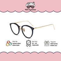 Gọng Kính Cận Nam Nữ Thái Lan Mắt Tròn Đen To Nấm Eyewear