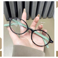 Gọng kính cận nhựa gọng oval TYSON kính mắt thời trang nam nữ lắp cận kèm hộp khăn GỌNG KÍNH TYSON 30269