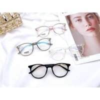 GỌNG KÍNH CẬN NỮ DÁNG TRÒN  DẺO TR90