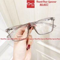 Gọng Kính Cận Nữ Đẹp , Kính Mắt THANHTHAO EYEWEAR Nam Nữ Nhận Lắp Đổi Màu, Chống Ánh Sáng Xanh Nhựa Dẻo, Nhẹ V8077