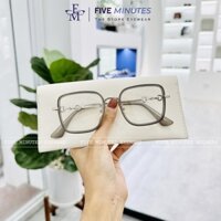 Gọng kính cận nữ, form mắt vuông Basic 21050 nhiều màu Pastel - Five Minutes Eyewear