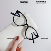 Gọng Kính Cận Nữ Mắt Mèo Nhựa Dẻo  Chống Lóa 2360  - THANHTHAO EYEWEAR